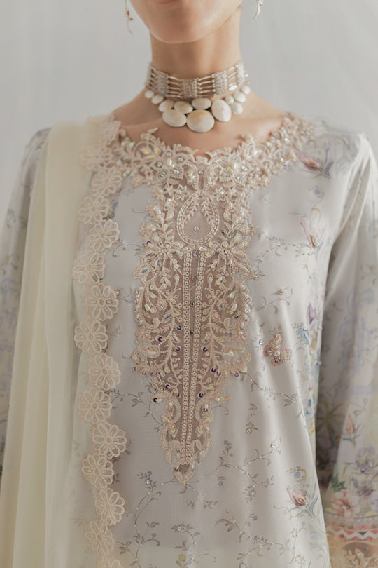 Qalamkar | Luxe Silk 25 | LK-02 ROISIN