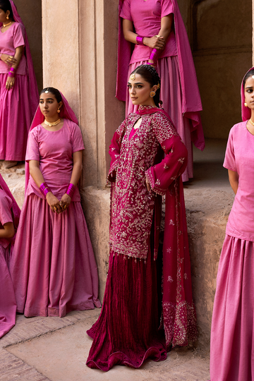 Emaan Adeel I The Empress Wedding Formals I KASYRA