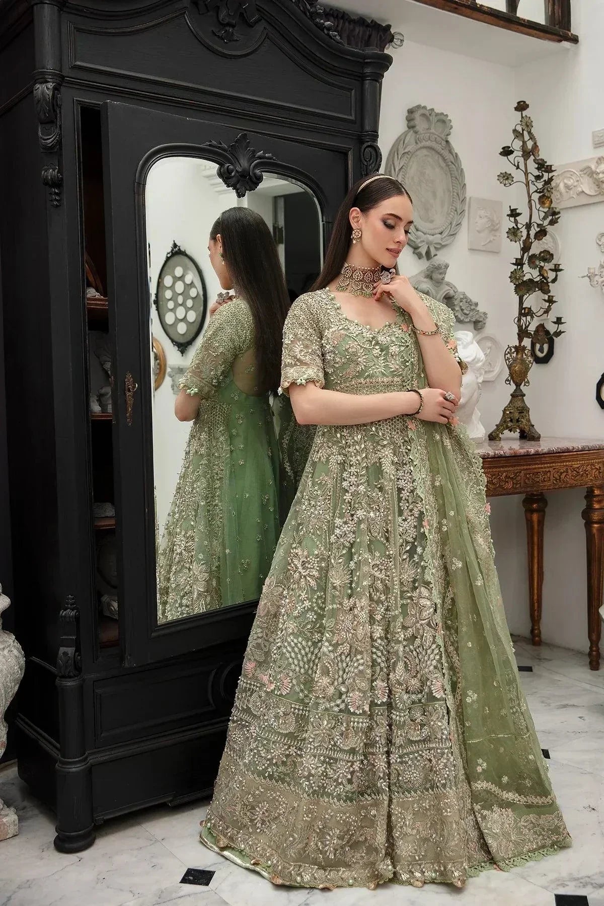 AJR Couture | Alif Luxury Wedding Formals 23 | Hazel - House Of Hania