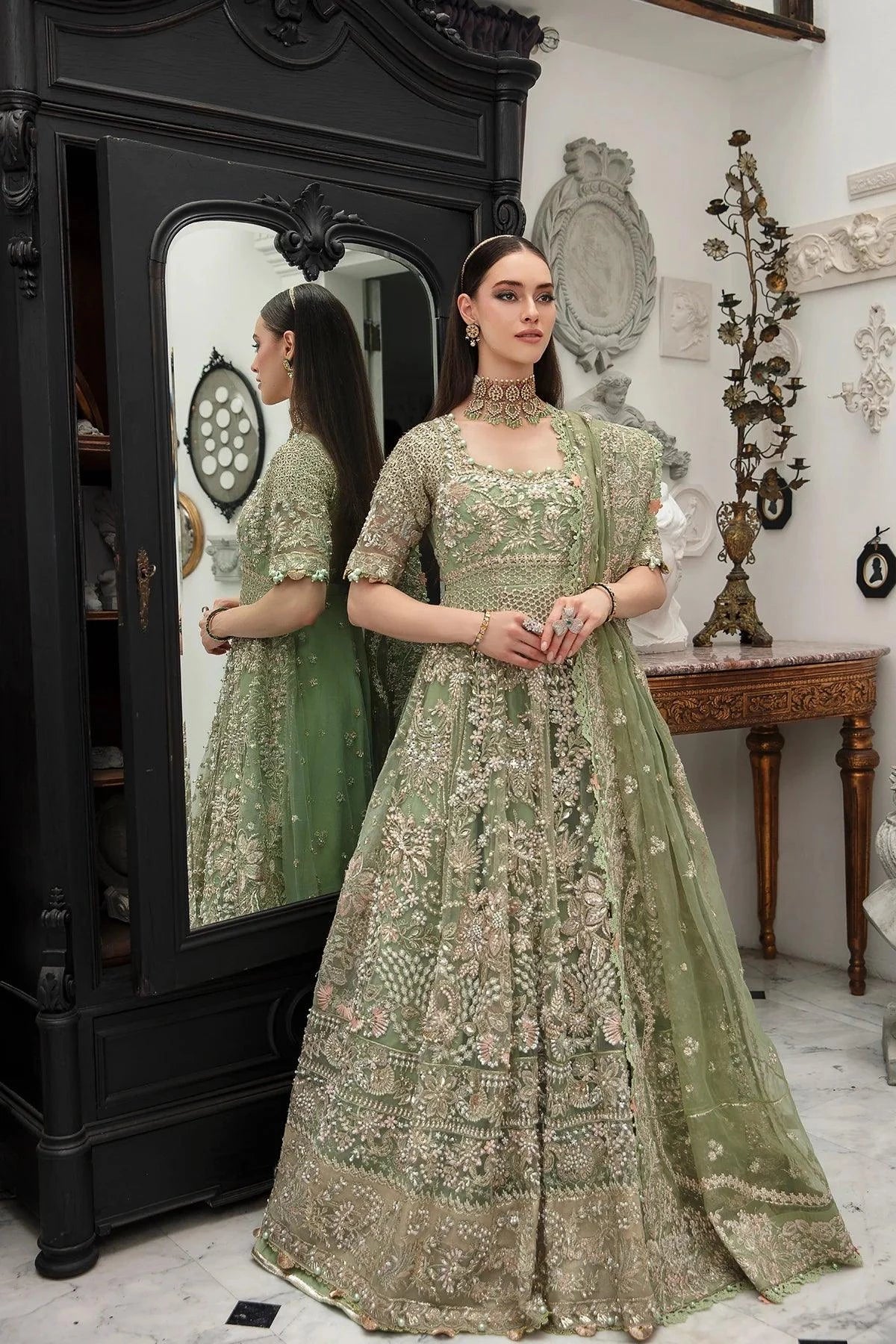 AJR Couture | Alif Luxury Wedding Formals 23 | Hazel - House Of Hania