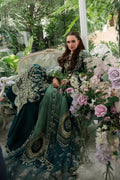 AJR Couture | Alif Luxury Wedding Formals 23 | Teal - House Of Hania