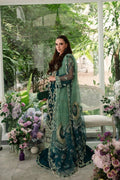 AJR Couture | Alif Luxury Wedding Formals 23 | Teal - House Of Hania