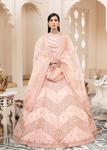 AKBAR ASLAM BLUSH U-1442 FORMAL COLLECTION STITCHED - House Of Hania