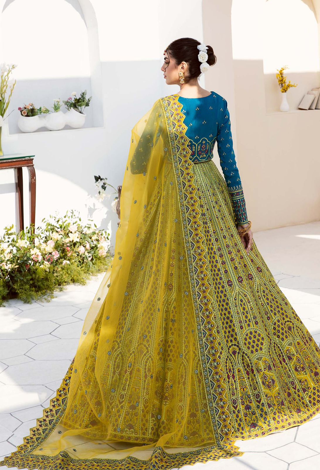 AKBAR ASLAM LITA U-1466 FORMAL COLLECTION STITCHED - House Of Hania