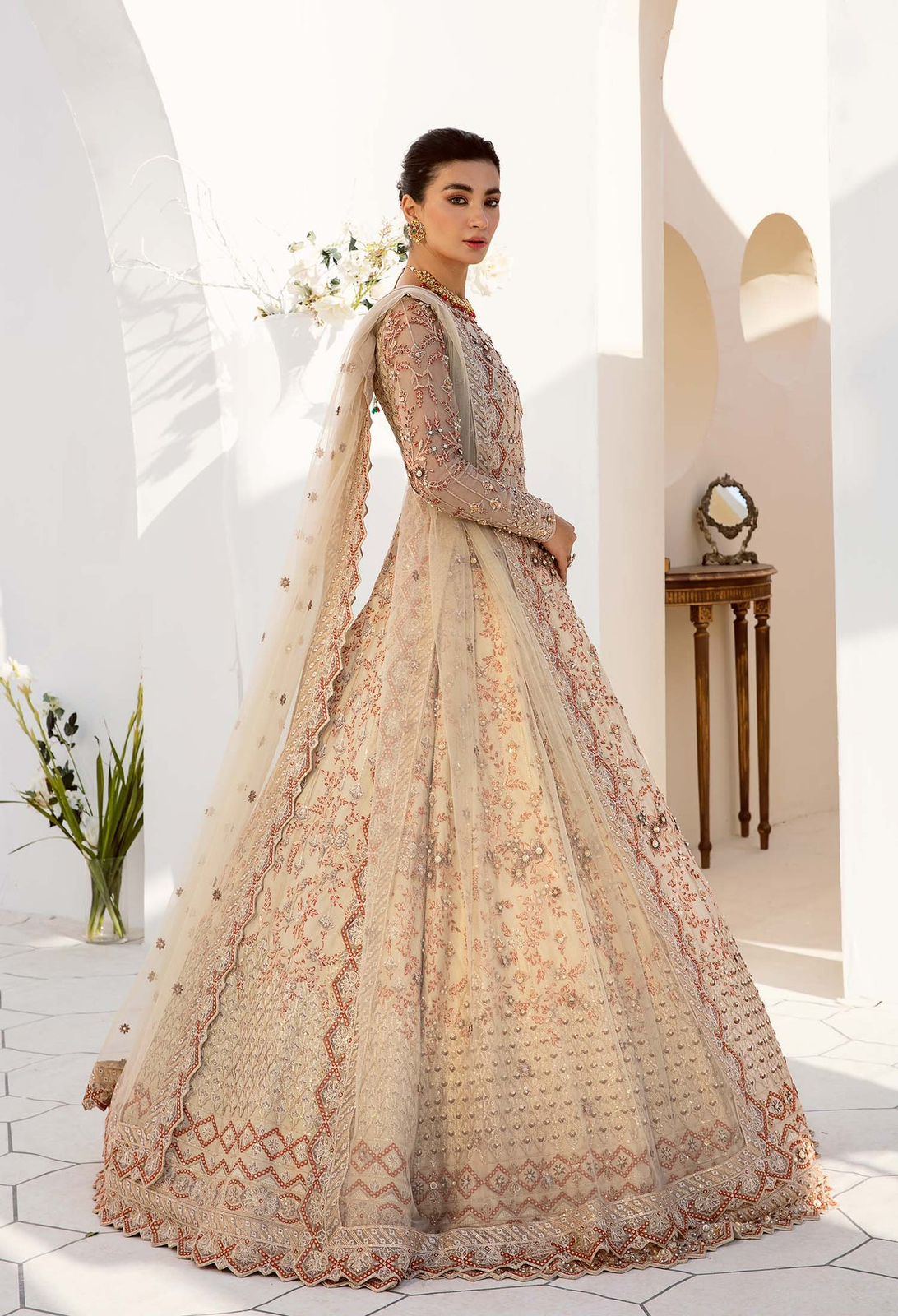 AKBAR ASLAM SELENE U-1463 FORMAL COLLECTION STITCHED - House Of Hania