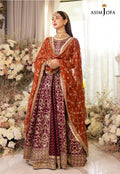 ASIM JOFA LUXUR PRET AJHJ-17 STITCHED - House Of Hania