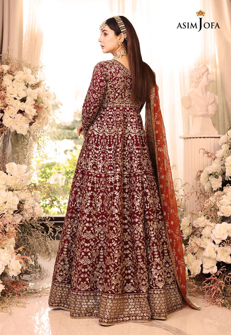 ASIM JOFA LUXUR PRET AJHJ-17 STITCHED - House Of Hania