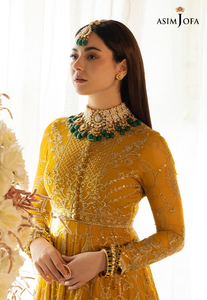 ASIM JOFA LUXUR PRET AJHJ-18 STITCHED - House Of Hania