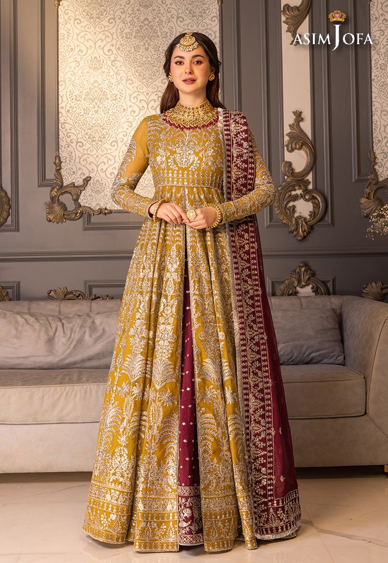 ASIM JOFA LUXUR PRET AJHJ-22 STITCHED - House Of Hania