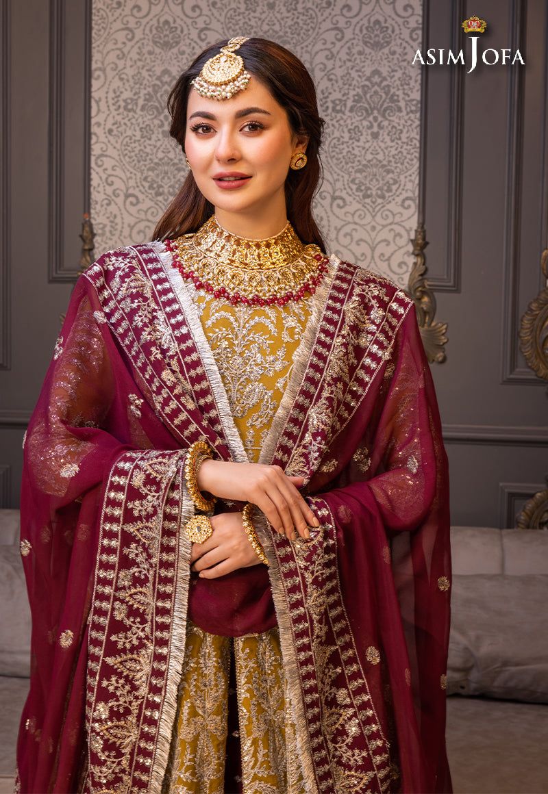 ASIM JOFA LUXUR PRET AJHJ-22 STITCHED - House Of Hania