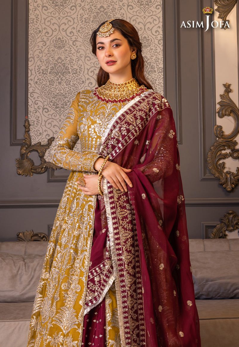 ASIM JOFA LUXUR PRET AJHJ-22 STITCHED - House Of Hania