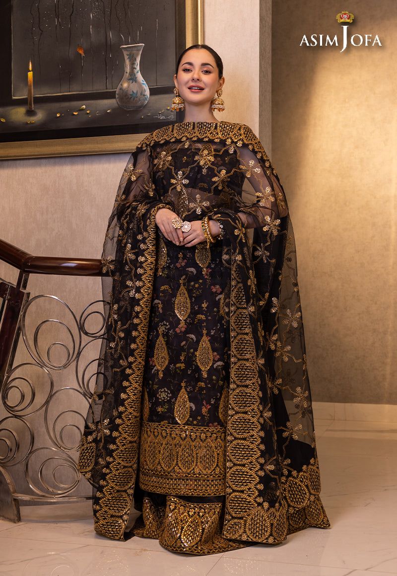 ASIM JOFA LUXUR PRET AJHJ-23 STITCHED - House Of Hania