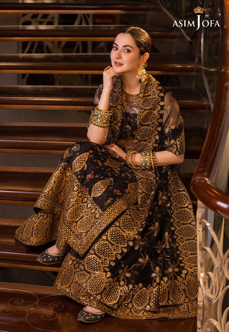 ASIM JOFA LUXUR PRET AJHJ-23 STITCHED - House Of Hania