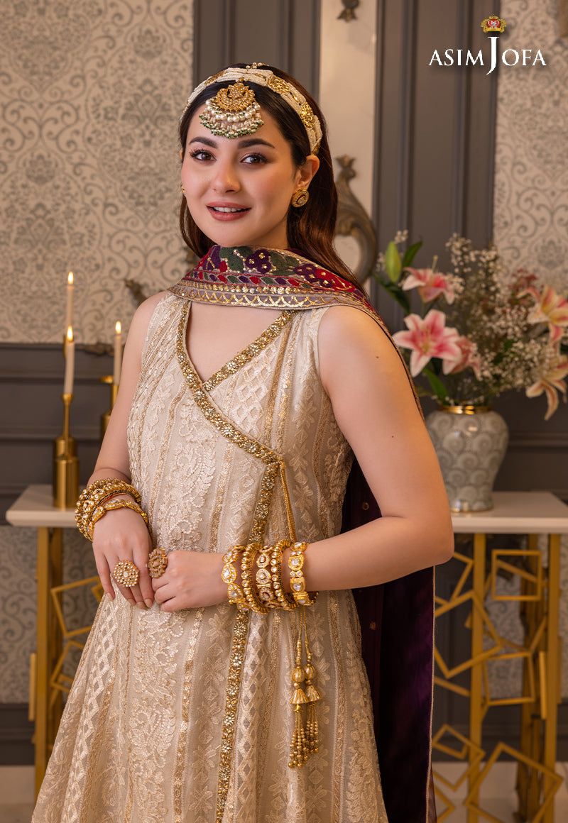 ASIM JOFA LUXUR PRET AJHJ-24 STITCHED - House Of Hania