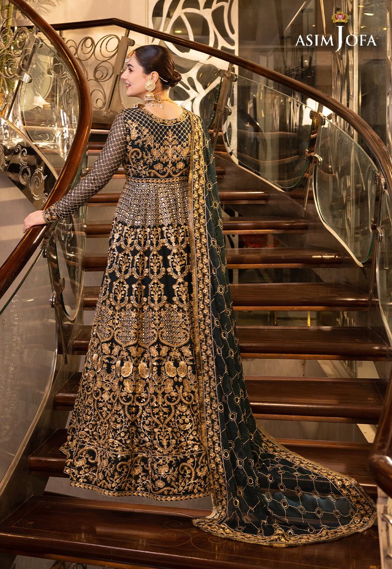 ASIM JOFA LUXUR PRET AJHJ-25 STITCHED - House Of Hania