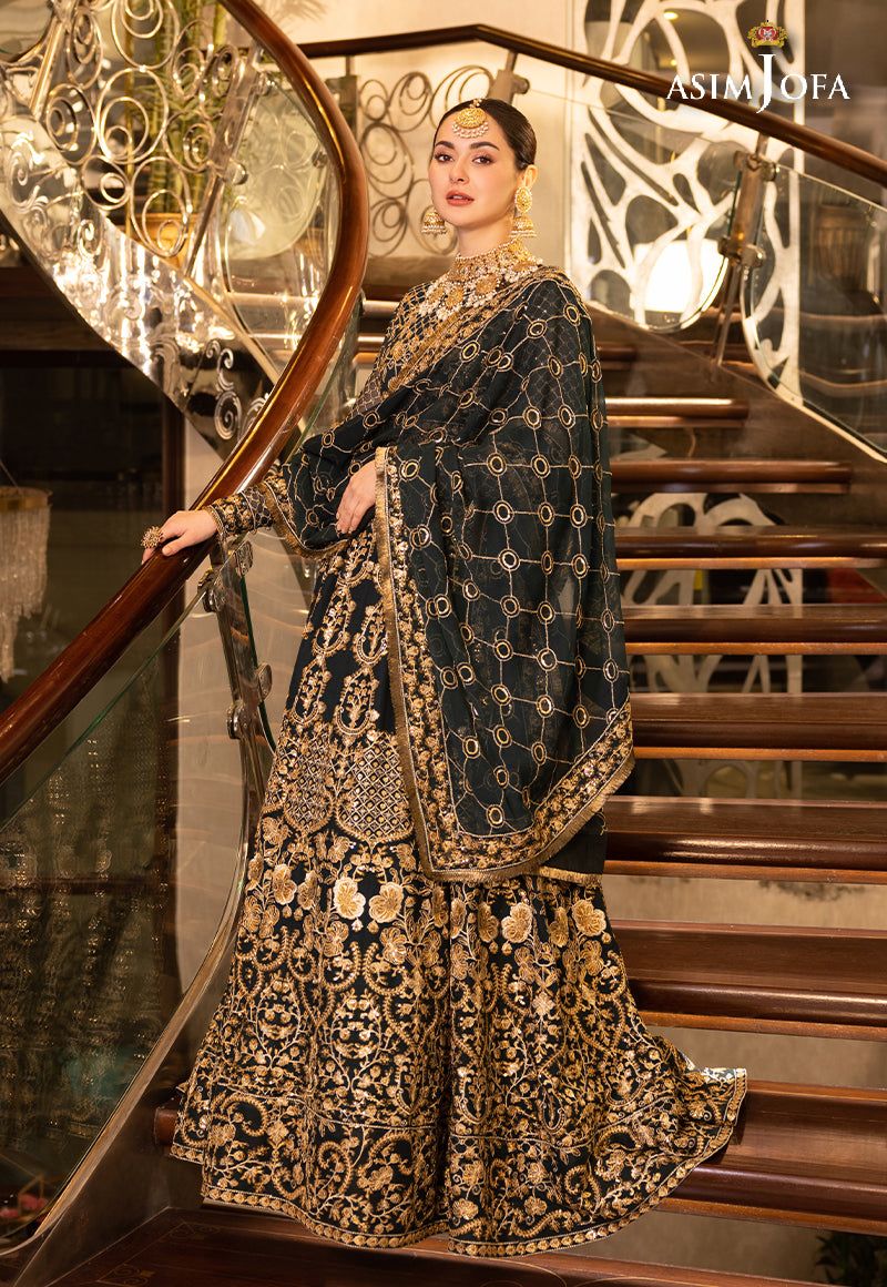 ASIM JOFA LUXUR PRET AJHJ-25 STITCHED - House Of Hania
