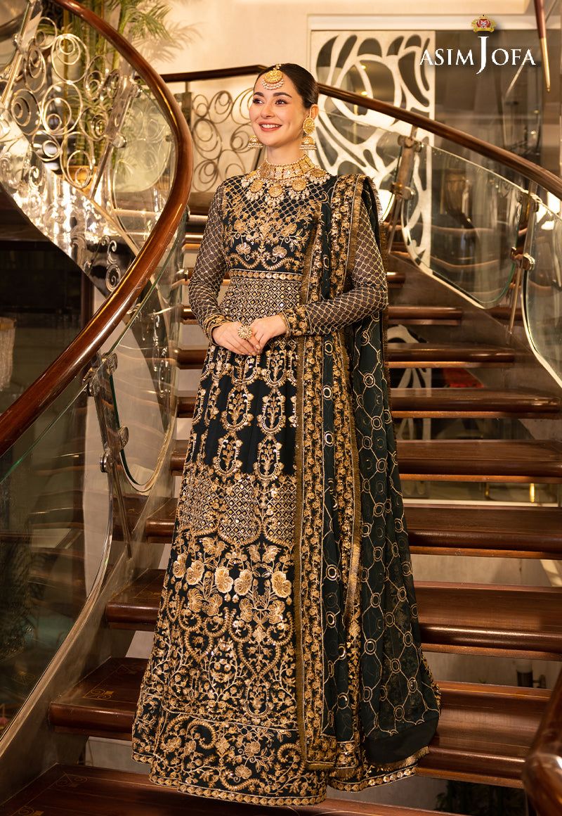 ASIM JOFA LUXUR PRET AJHJ-25 STITCHED - House Of Hania