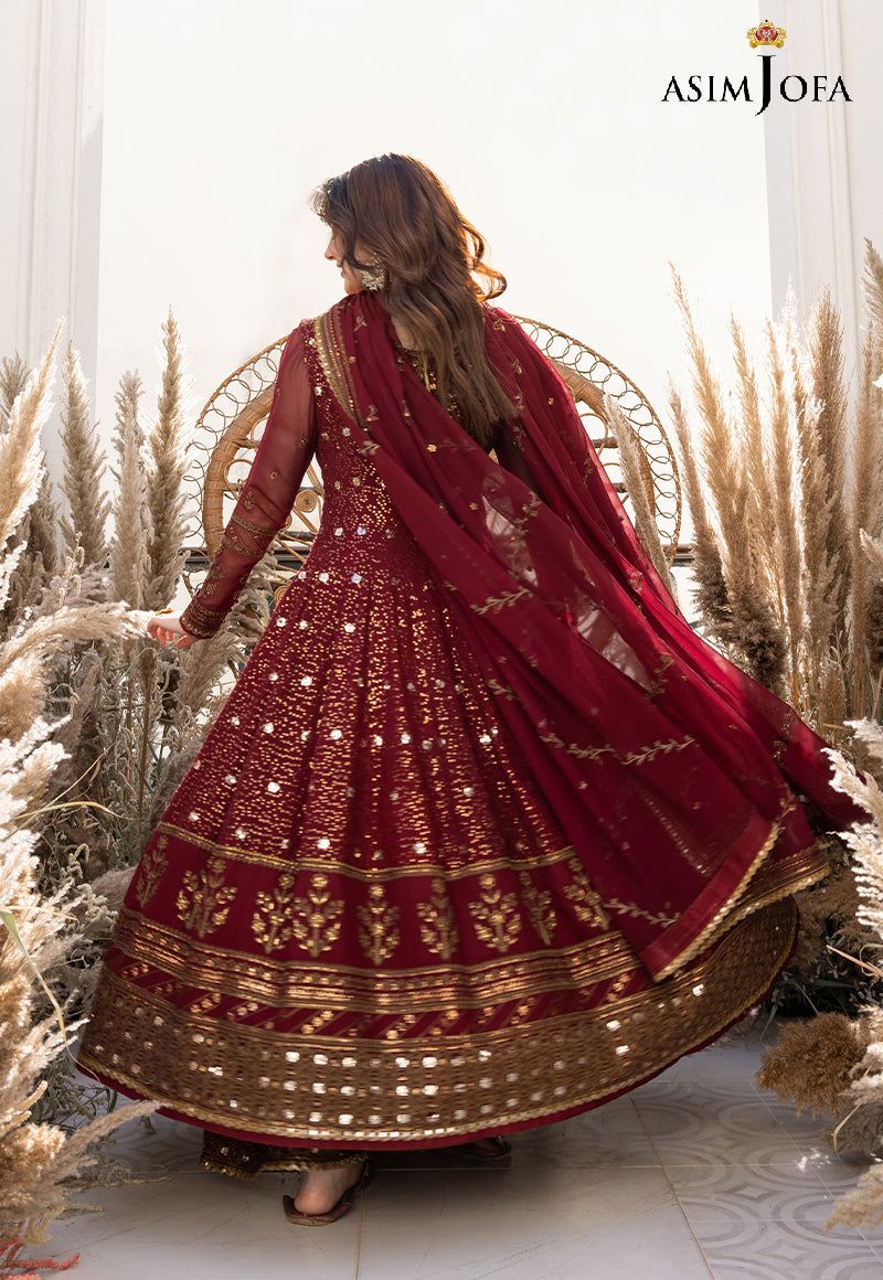 ASIM JOFA LUXUR PRET AJHJ-29 STITCHED - House Of Hania