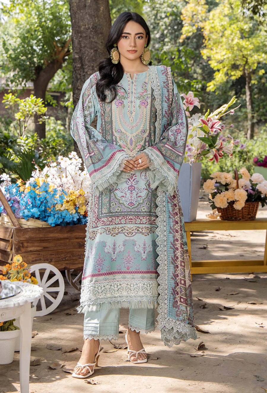 Adans Libas | Jasmine Lawn | JASMINE 2361 - House Of Hania