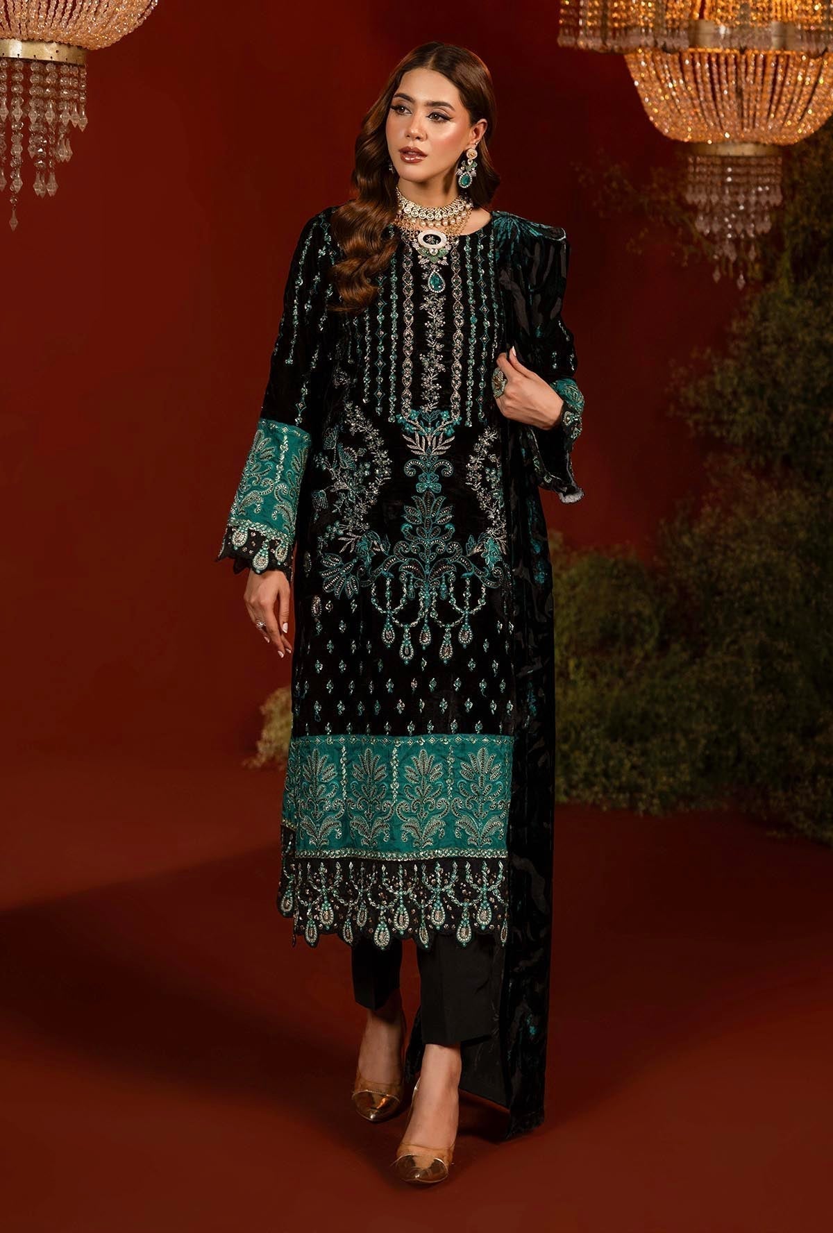 Adans Libas | Plachi Luxury Formals 24 | PLACHI 1413 - House Of Hania