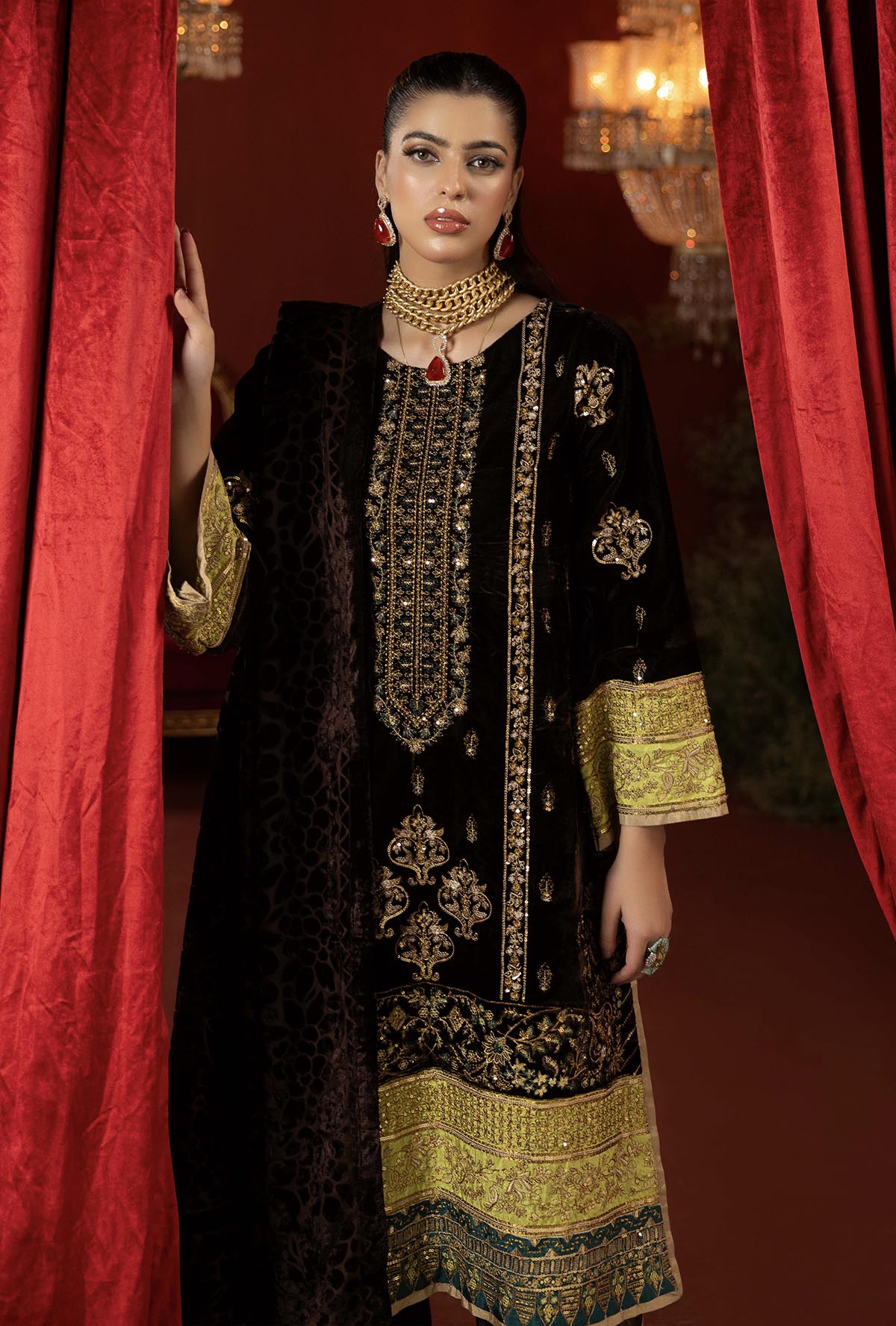 Adans Libas | Plachi Luxury Formals 24 | PLACHI 1416 - House Of Hania