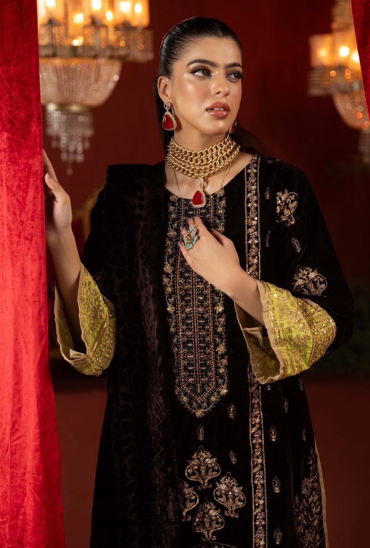 Adans Libas | Plachi Luxury Formals 24 | PLACHI 1416 - House Of Hania