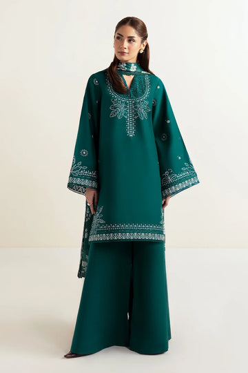 Afrozeh | Basic Pret 25 | Blueberry Majesty - House Of Hania