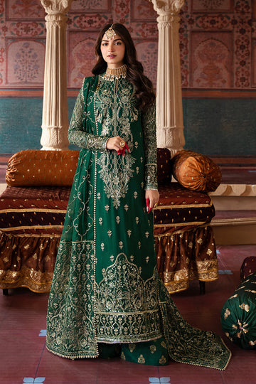 Afrozeh Shehnai Wedding Formal 3Pc Suit AFS-23-V1-09 Dilsaz - House Of Hania