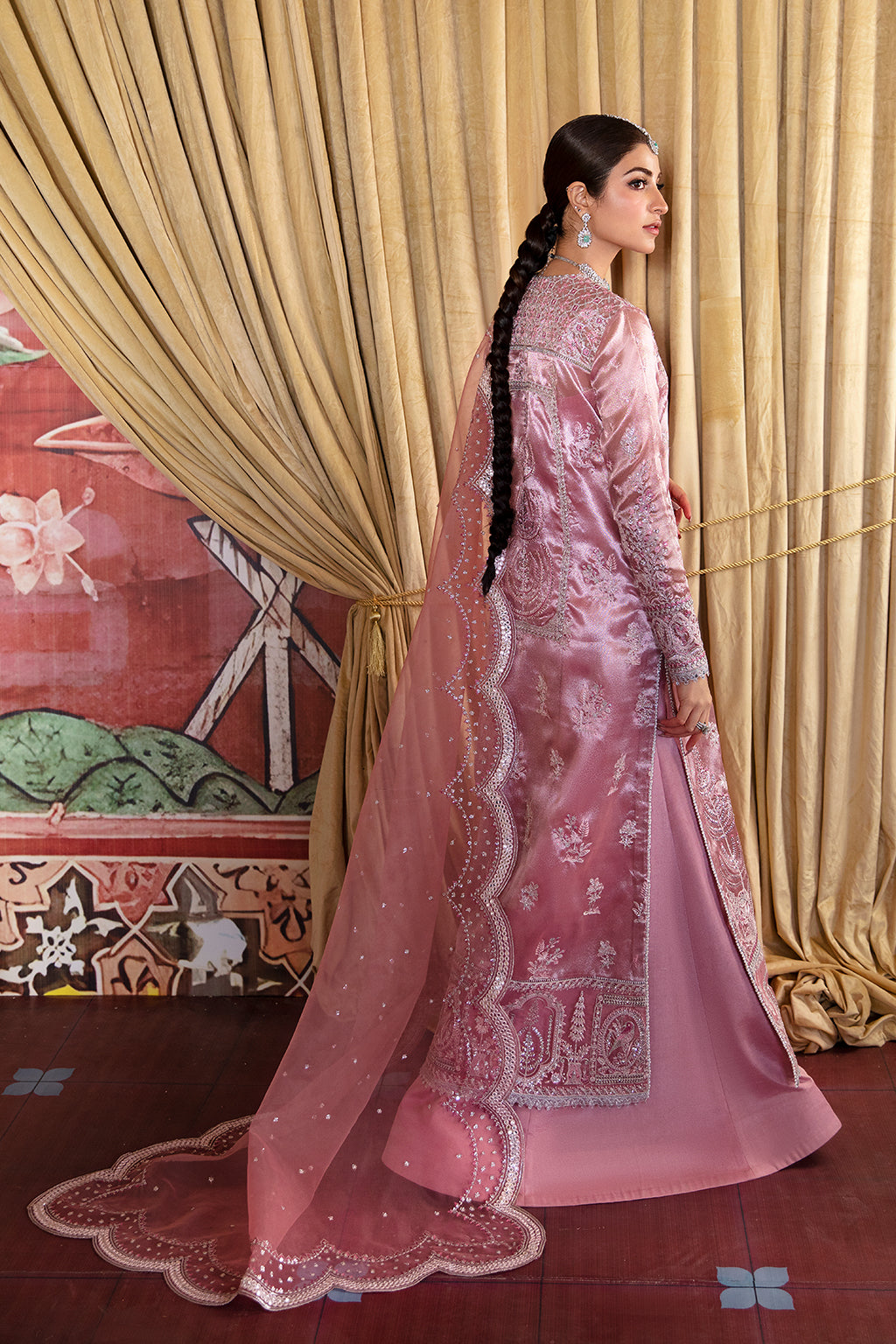 Afrozeh Shehnai Wedding Formal 3Pc Suit AFS-23-V1-10 Nirmala - House Of Hania