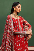Afrozeh Shehnai Wedding Formal 3Pc Suit AFS-24-02 Nishat - House Of Hania