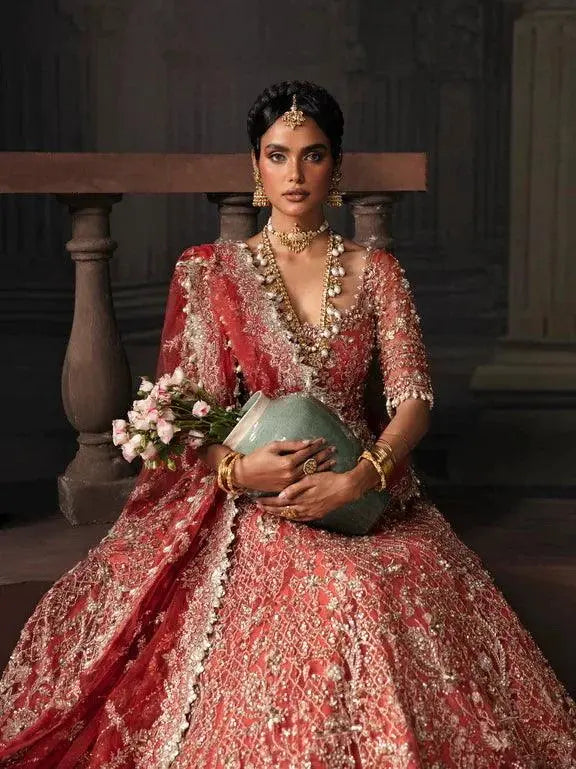 Afrozeh The Brides Wedding Formal 3Pc Suit AFB-V1-05 Lavinia - House Of Hania