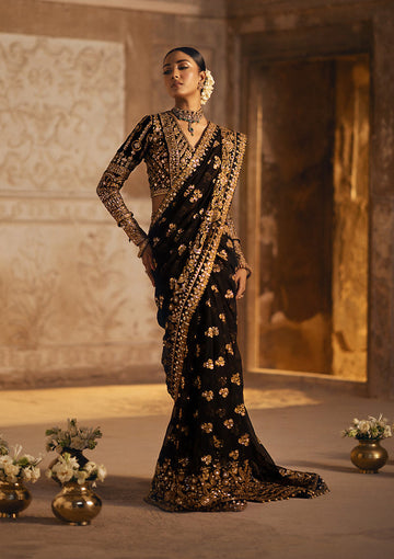 Aik Atelier | Dastoor Velvet 24 | DASTOOR - LOOK 04 - House Of Hania