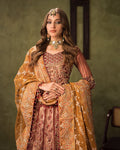 Ain | Aroosh Luxury Formals 24 | AR-90 MAH-E-ROOH (Maroon) - House Of Hania