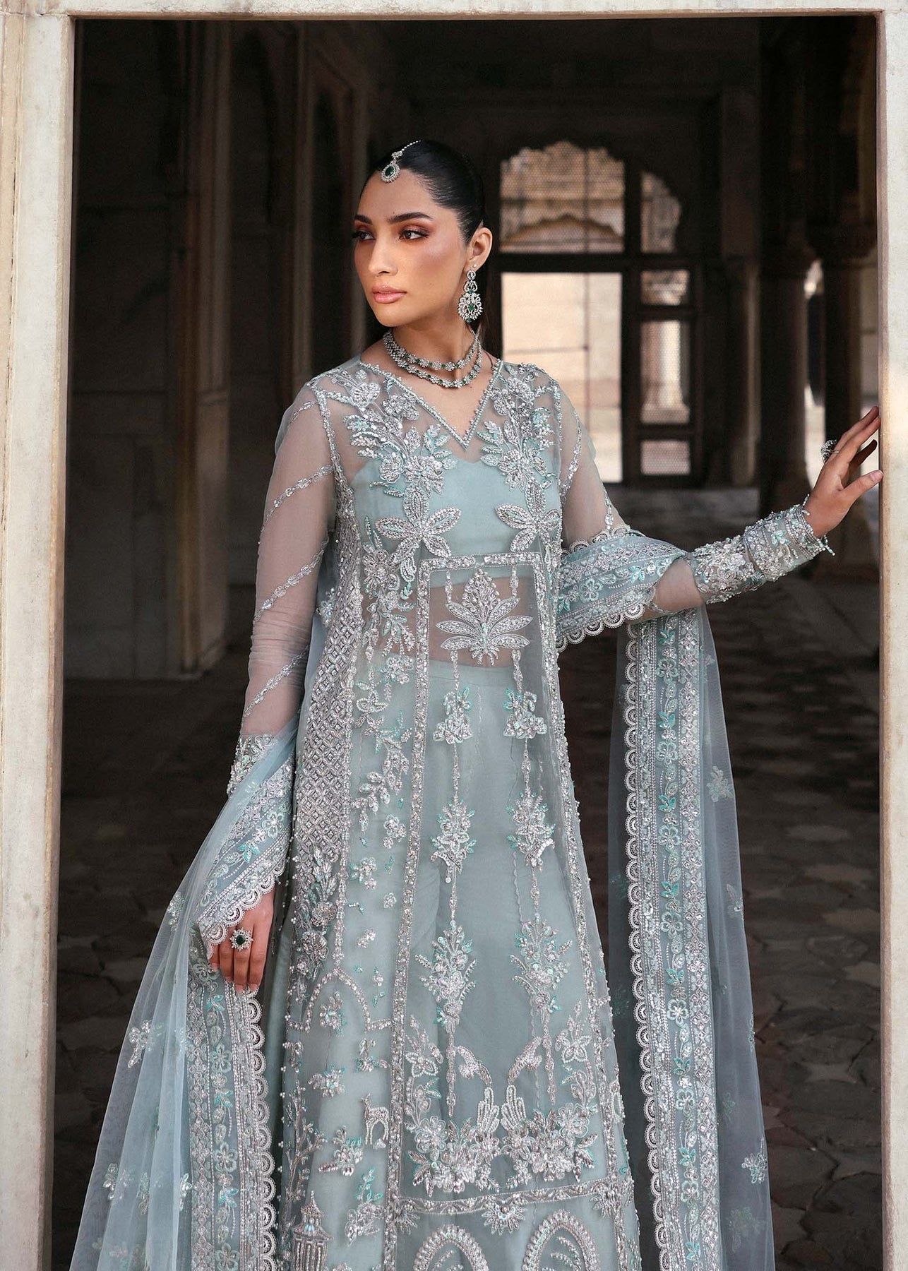 Akbar Aslam | Dastaan Luxury Formals | Mahrosh - House Of Hania