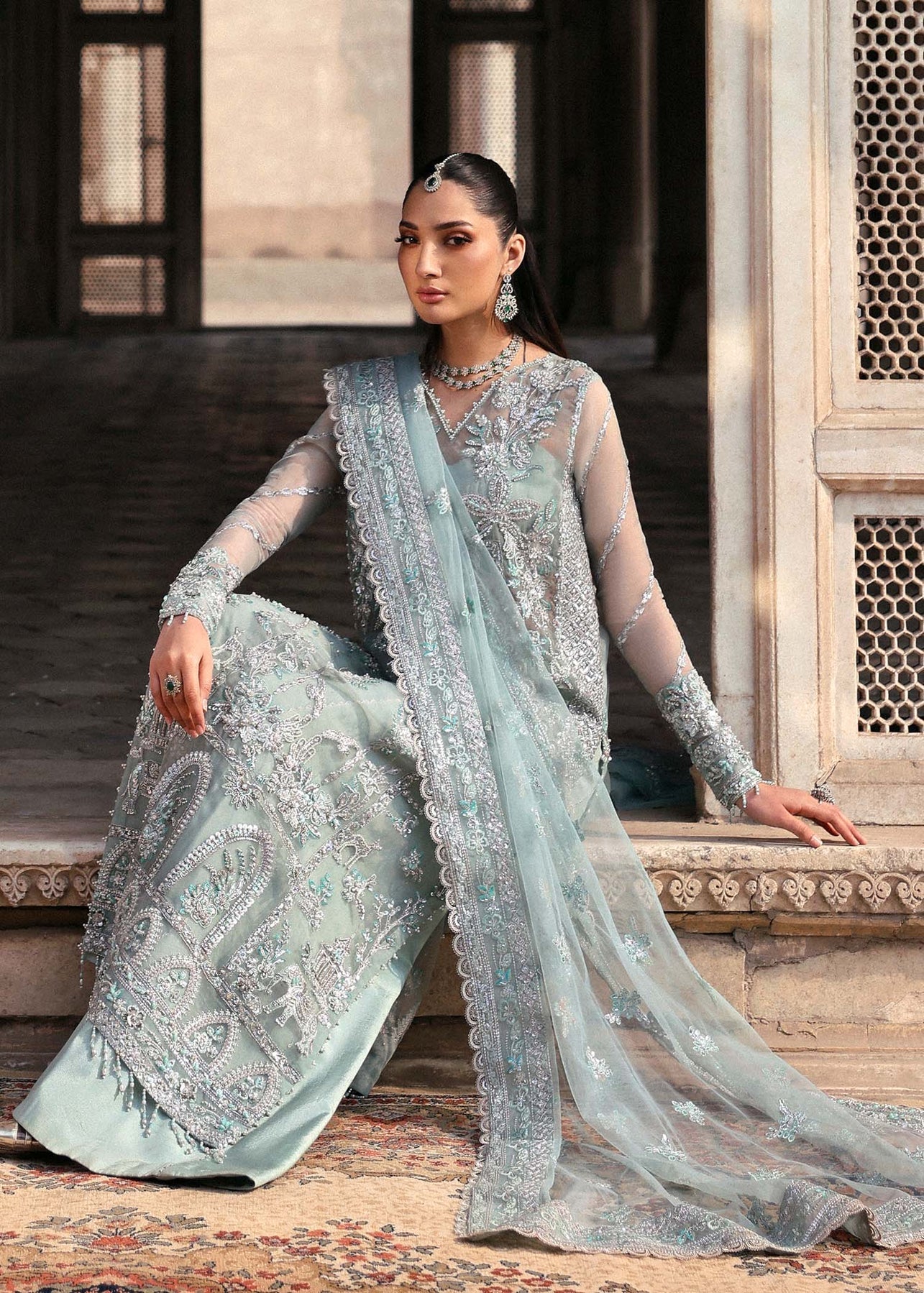 Akbar Aslam | Dastaan Luxury Formals | Mahrosh - House Of Hania