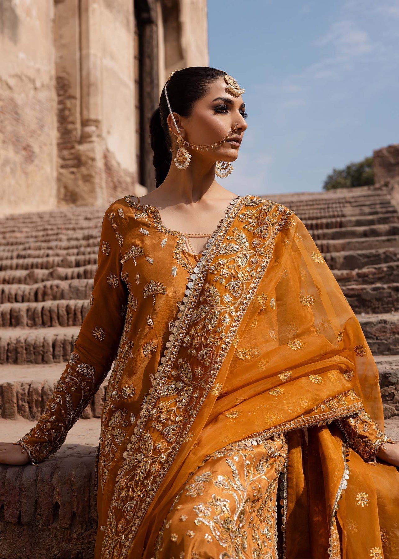 Akbar Aslam | Dastaan Luxury Formals | Zarmisha - House Of Hania