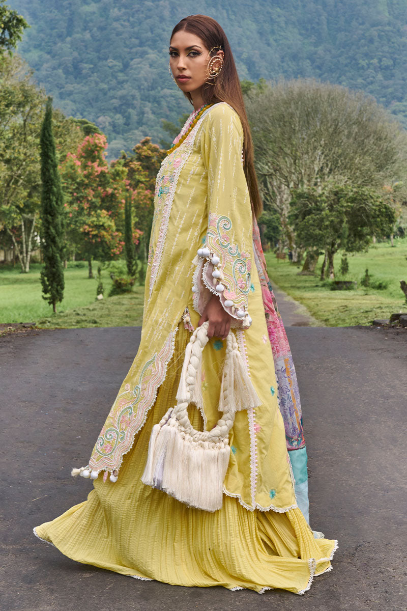 Ansab Jahangir | Zoha Lawn 24 | MARIGOLD - House Of Hania