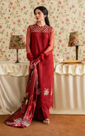Asifa and Nabeel | Meraki Vintage 25 | Gulaal (MVL25-20) - House Of Hania