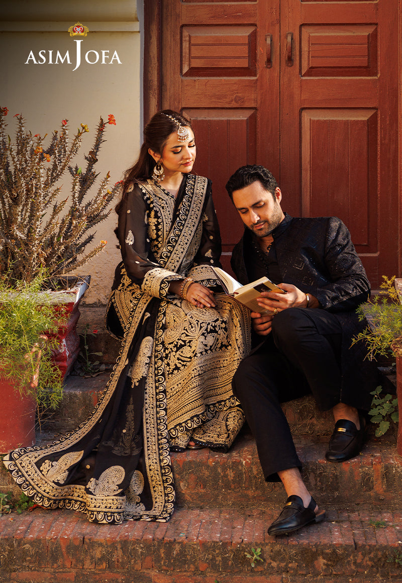 Asim Jofa | Chikankari Eid24 | AJCE-06 - House Of Hania