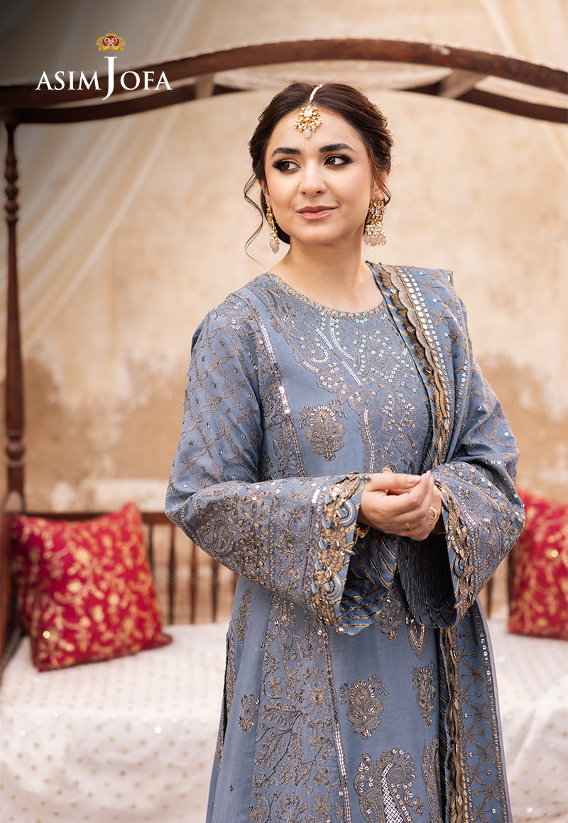 Asim Jofa | Chikankari Eid24 | AJCE-12 - House Of Hania