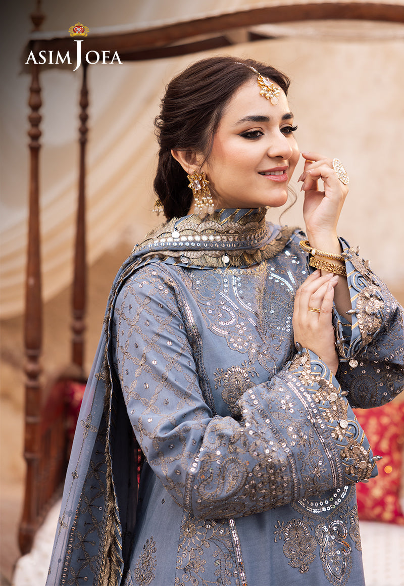 Asim Jofa | Chikankari Eid24 | AJCE-12 - House Of Hania