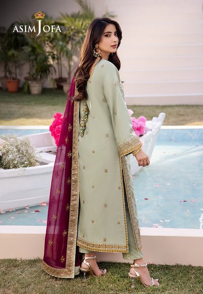 Asim Jofa | Dhanak Rang Collection | AJCF-06 - House Of Hania