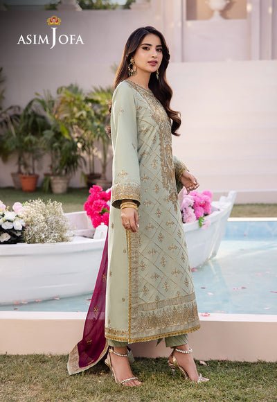Asim Jofa | Dhanak Rang Collection | AJCF-06 - House Of Hania