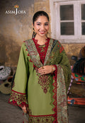 Asim Jofa | Embroidered Lawn Collection | AJAR-33 - House Of Hania