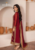 Asim Jofa | Heeriye | AJHE-02 EMBROIDERED CHIFFON 3 PCS - House Of Hania