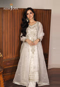 Asim Jofa | Heeriye | AJHE-03 EMBROIDERED ORGANZA 3 PCS - House Of Hania