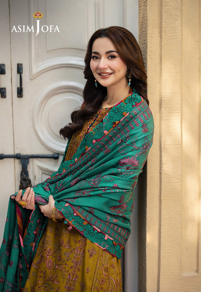 Asim Jofa | Pashmina Shawl 24 | AJKI-04 - House Of Hania