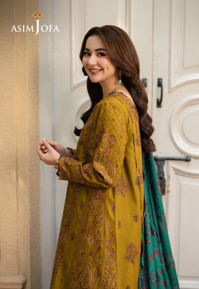 Asim Jofa | Pashmina Shawl 24 | AJKI-04 - House Of Hania