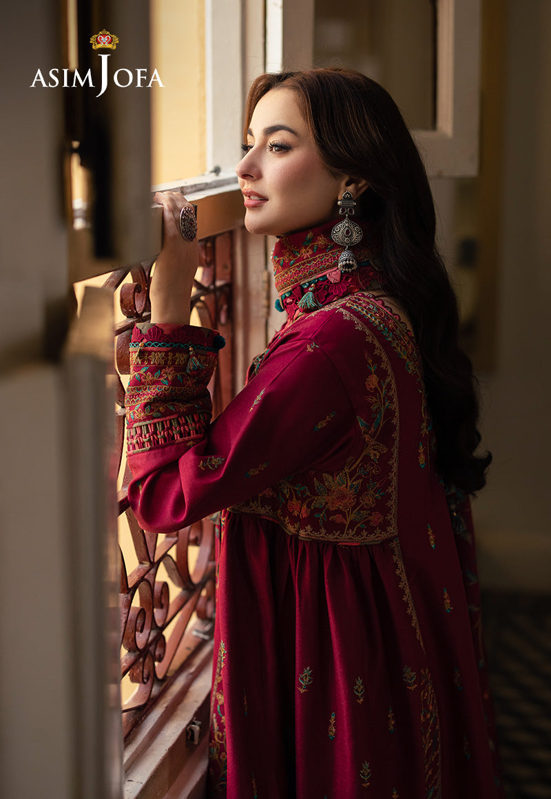 Asim Jofa | Pashmina Shawl 24 | AJKI-10 - House Of Hania