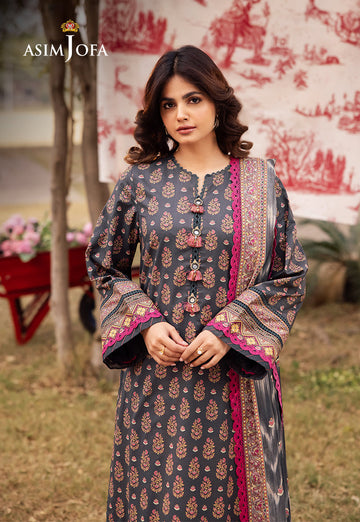 Asim Jofa | Prints Drop 2 | AJUBJ-49 - House Of Hania